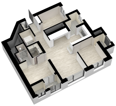 59m²B 평면도