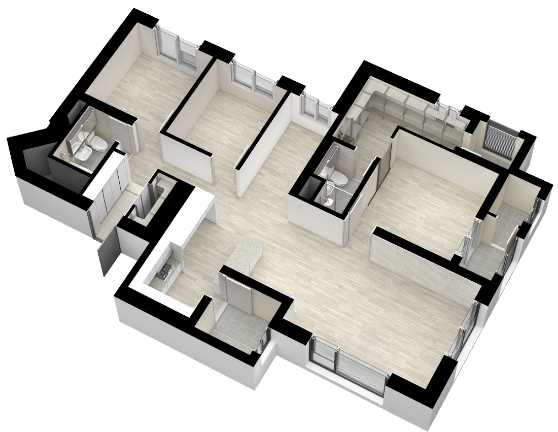 84m²B 평면도